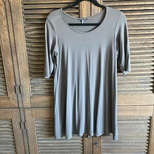 Eileen Fisher Grey Top